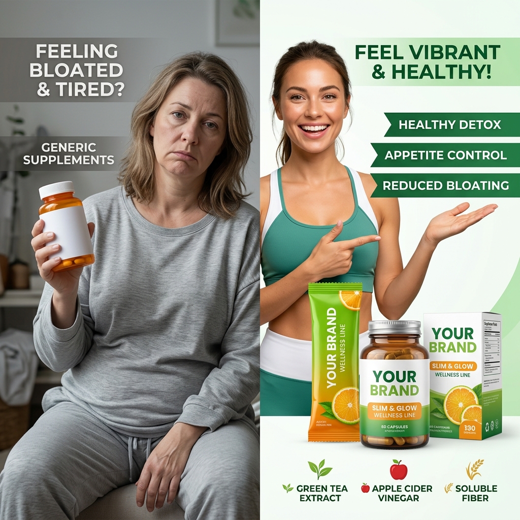 Slim and glow wellness detox formulation